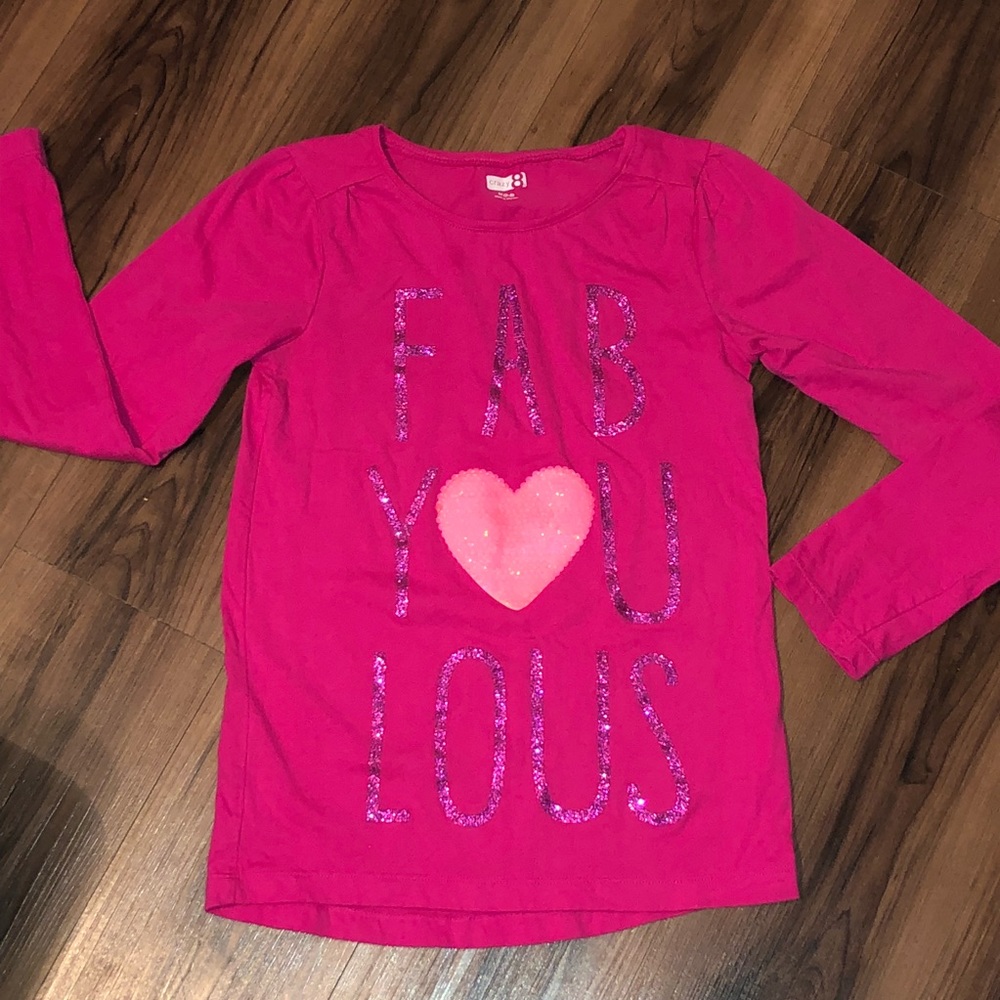 EUC Crazy 8 Long Sleeve Graphic Tee